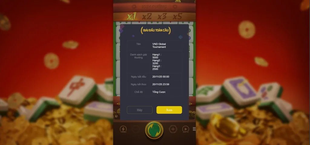 Bảng Xếp Hạng mahjongway netwin