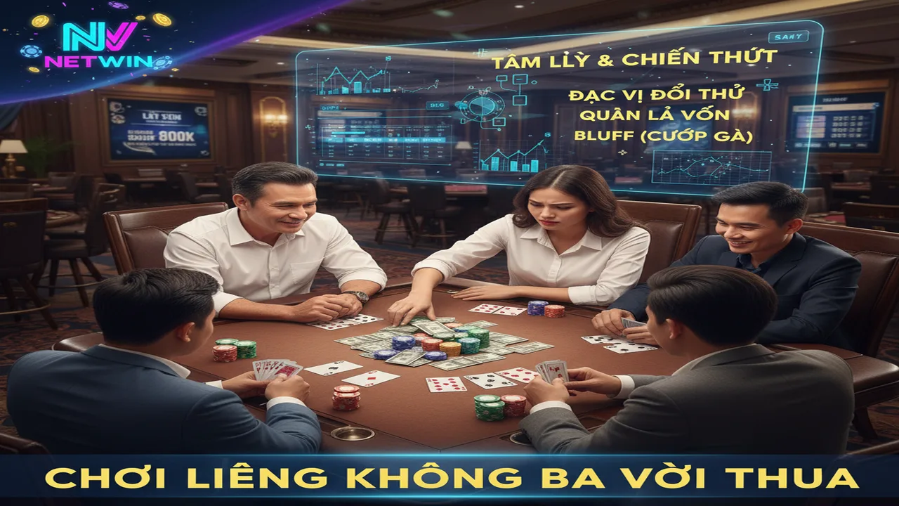 Cách chơi Liêng không bao giờ thua cho tân thủ Netwin