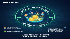 Giới thiệu bạn bè nhận hoa hồng vĩnh viễn Netwin