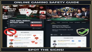 5 cách nhận biết cổng game bài lừa đảo Netwin